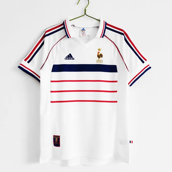 France Jersey Away Kit 1998 Retro Football Team Soccer Shirt product image 1