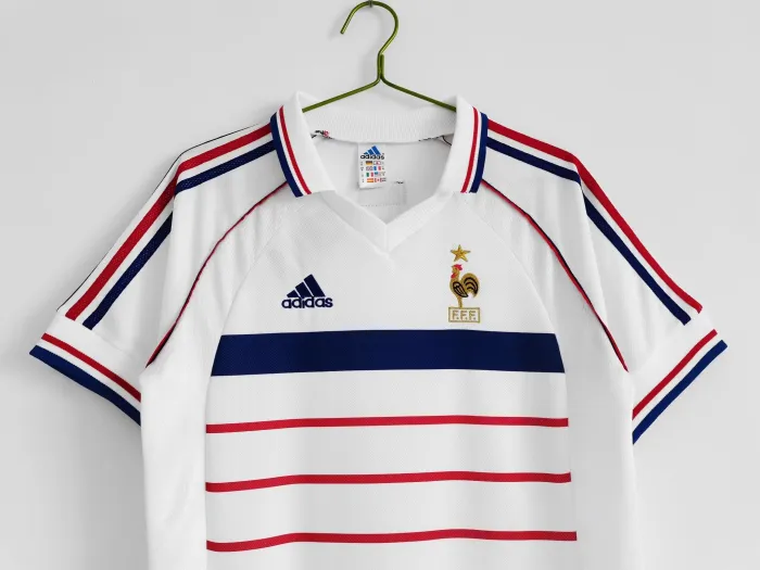 France Jersey Away Kit 1998 Retro Football Team Soccer Shirt product image 9