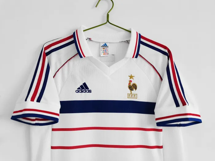 France Jersey Away Kit 1998 Retro Football Team Soccer Shirt product image 10