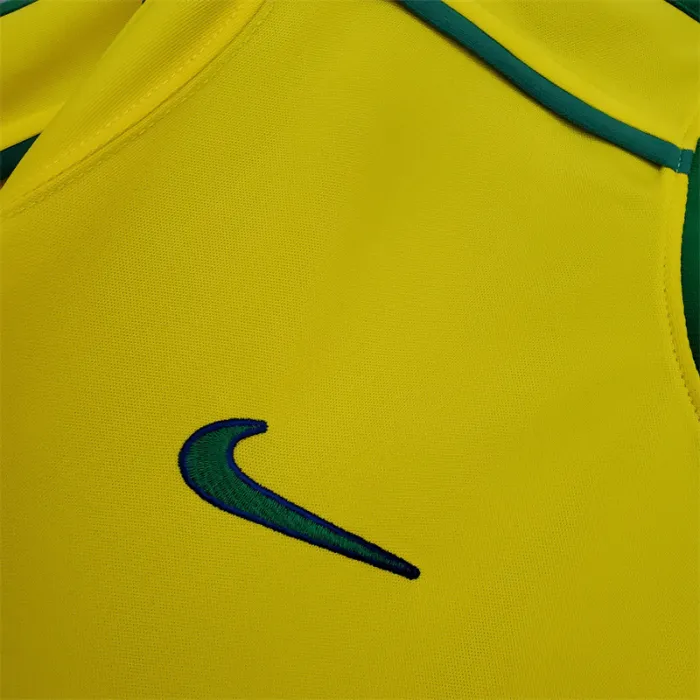 Brazil Jersey Home Kit 1998 Retro Football Team Soccer Shirt product image 4