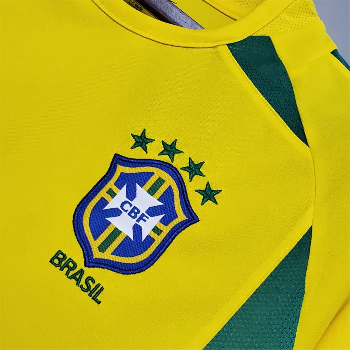 Brazil Jersey Home kit 2002 Retro product image 3