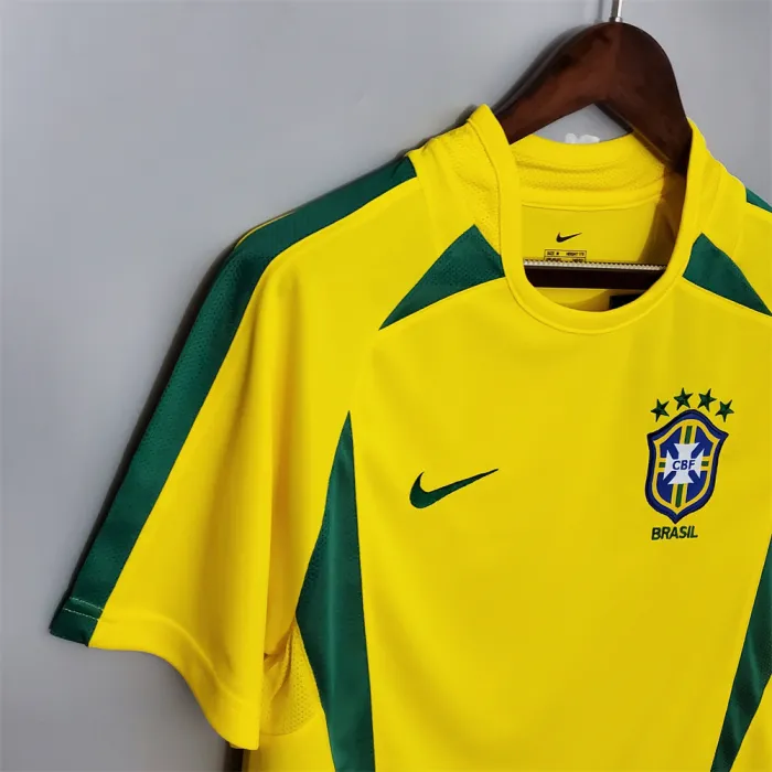 Brazil Jersey Home kit 2002 Retro product image 6