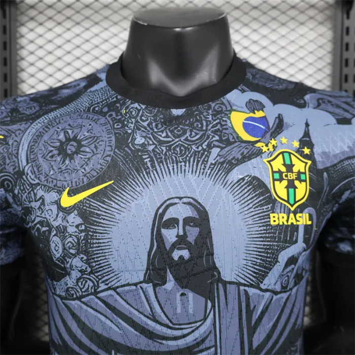 Brazil Jersey Home Kit 2024 Player Version Football Team product image 2