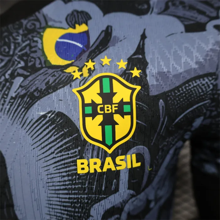 Brazil Jersey Home Kit 2024 Player Version Football Team product image 3