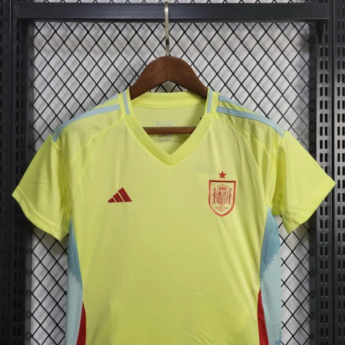 Kids Spain Away Kit 24/25 Euro Cup 2024 Football Jersey product image 8