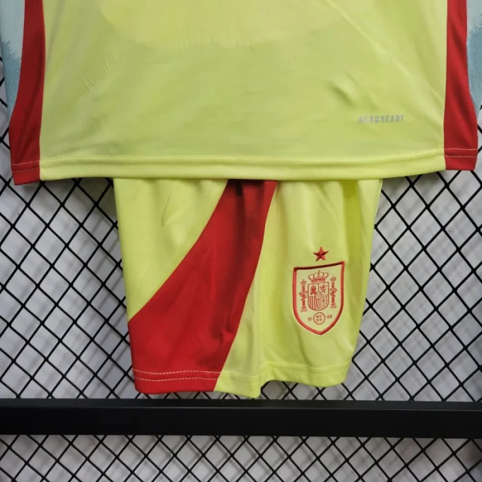 Kids Spain Away Kit 24/25 Euro Cup 2024 Football Jersey product image 10
