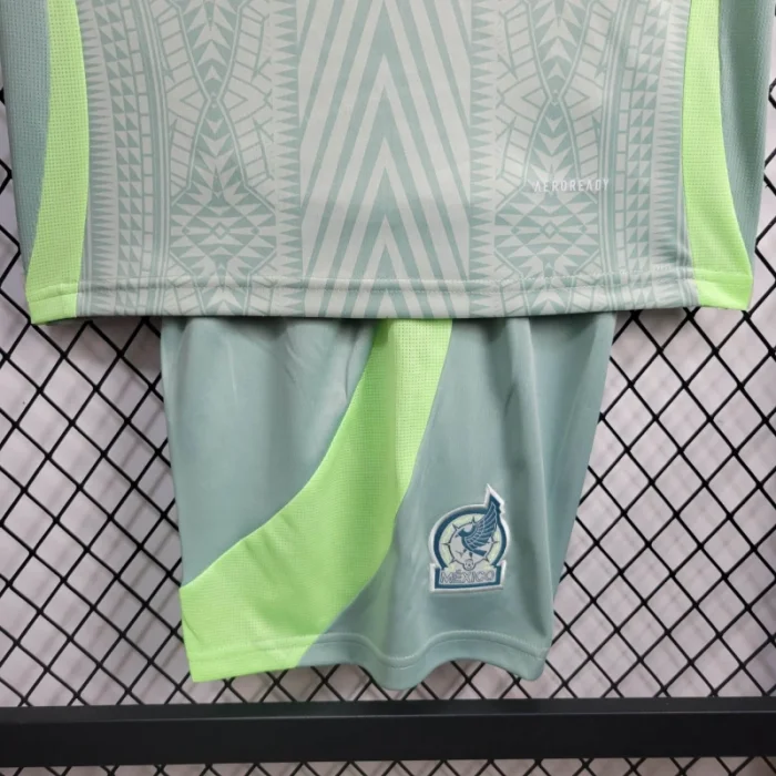 Kids Mexico Away Kit 24/25 Copa America 2024 Football Jersey product image 6