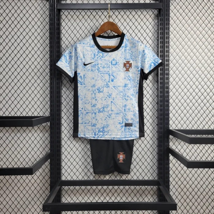 Portugal Away Kit 24/25 Euro Cup 2024 Kids Football Jersey product image 1