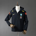 Brazil Windbreaker 2025/26 Black Football Kit product image 1