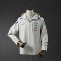Brazil Windbreaker 2025/26 White Football Kit product image 1