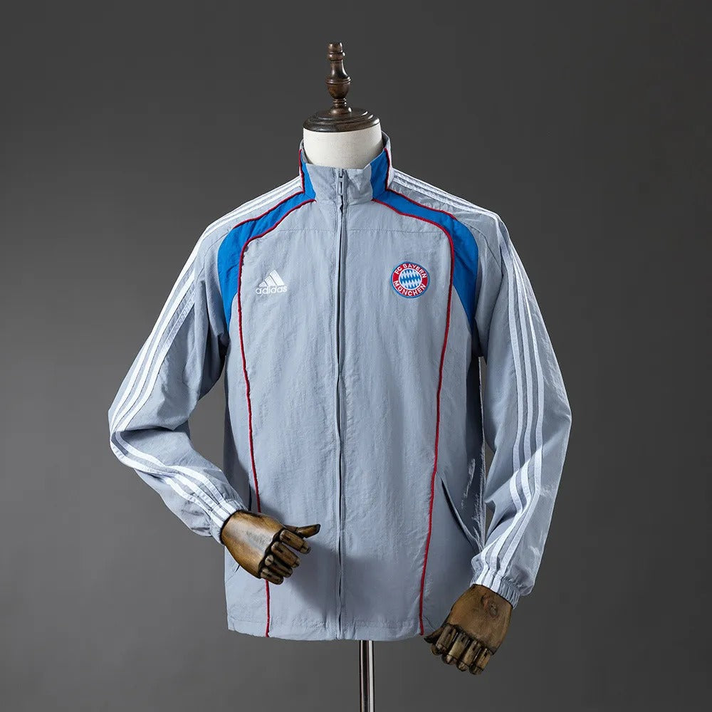 Bayern Munich Windbreaker 2025/26 Grey Football Kit product image 1