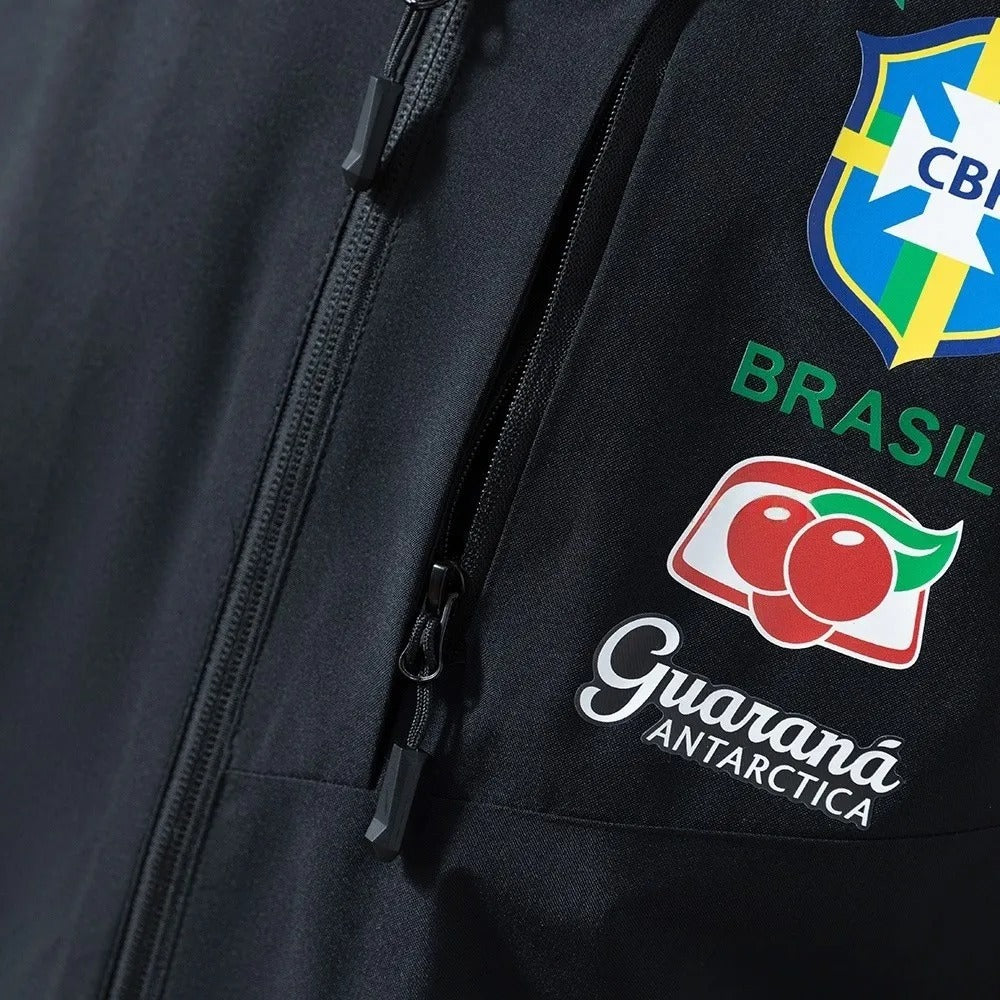 Brazil Windbreaker 2025/26 Black Football Kit product image 6