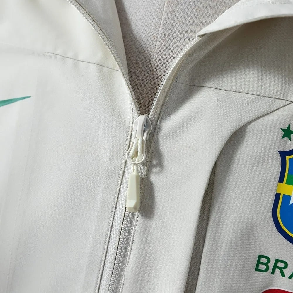 Brazil Windbreaker 2025/26 White Football Kit product image 8