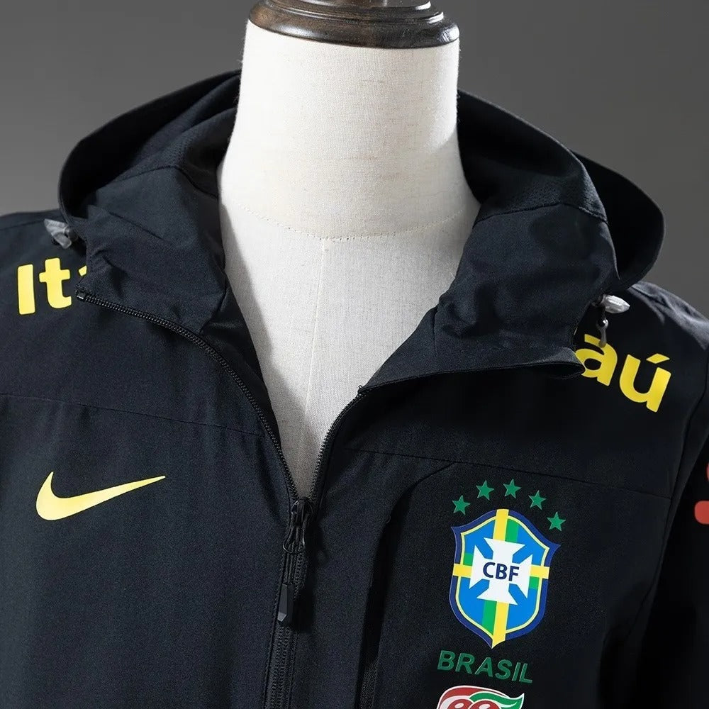 Brazil Windbreaker 2025/26 Black Football Kit product image 8