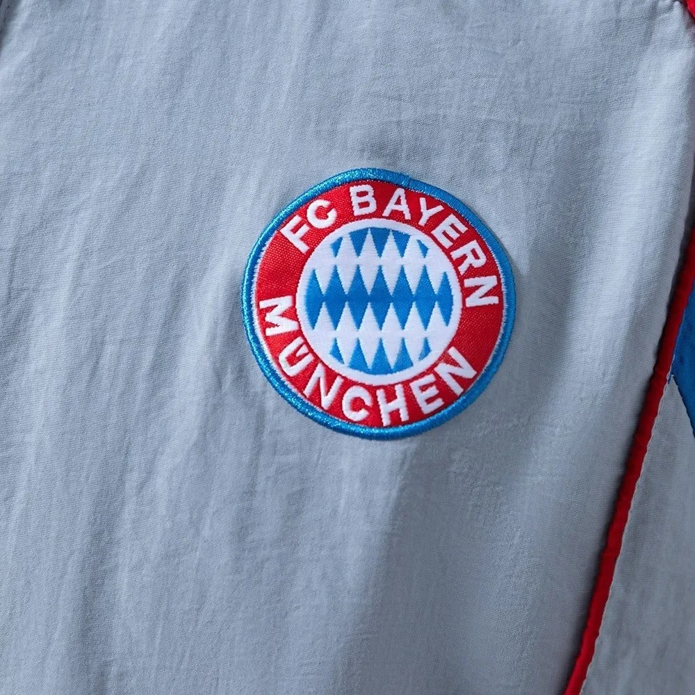 Bayern Munich Windbreaker 2025/26 Grey Football Kit product image 8