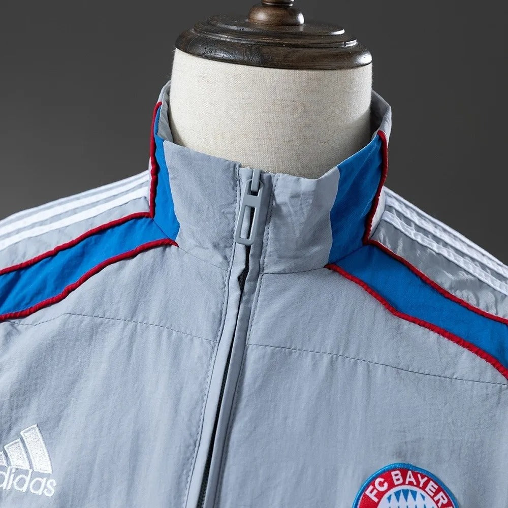 Bayern Munich Windbreaker 2025/26 Grey Football Kit product image 10