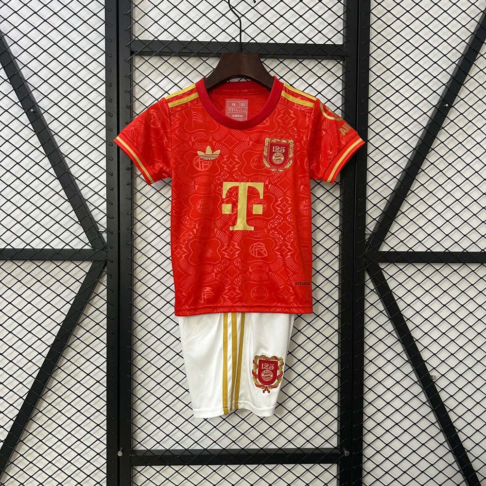 kids bayern munich jersey 25/26 football kit soccer
