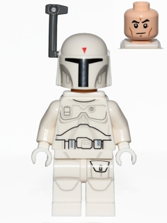 Boba Fett - White, Detailed Pattern product image 1, provided for visual reference and product detail review